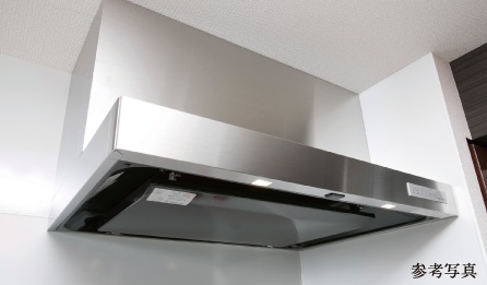 ステンレスフード（ホーロー整流板採用）