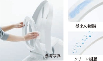 クリーン便座（つぎ目なし）・クリーンノズル・ケース