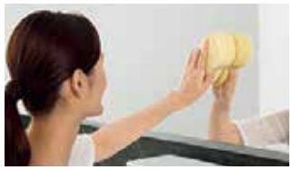 お掃除ラクラク鏡