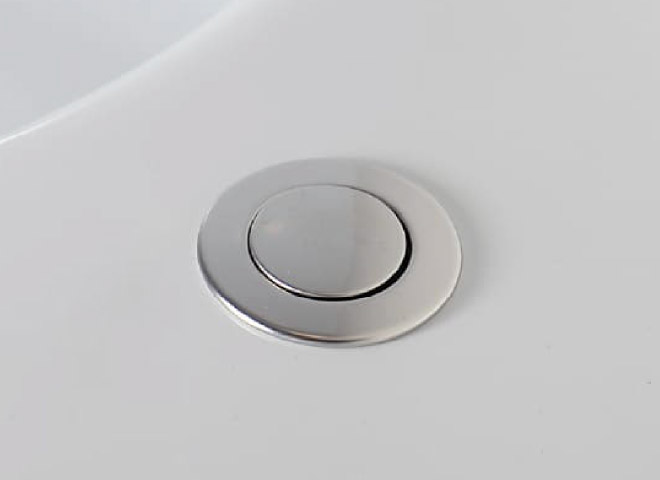 ワンプッシュ排水栓