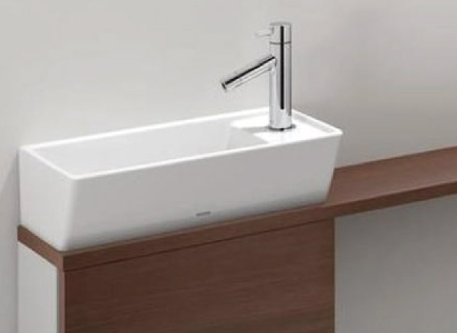 トイレ手洗いカウンター