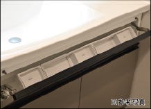 洗面ポケット収納