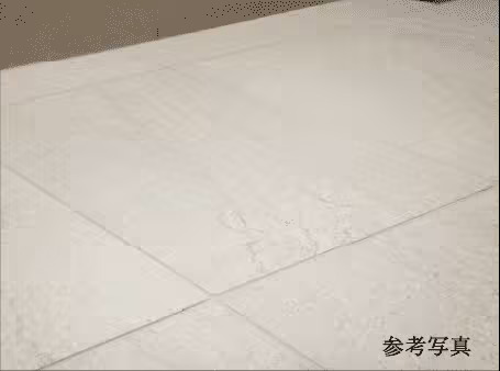 磁器質タイル貼り床
