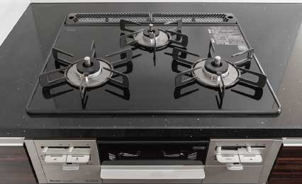 ガラストップコンロ