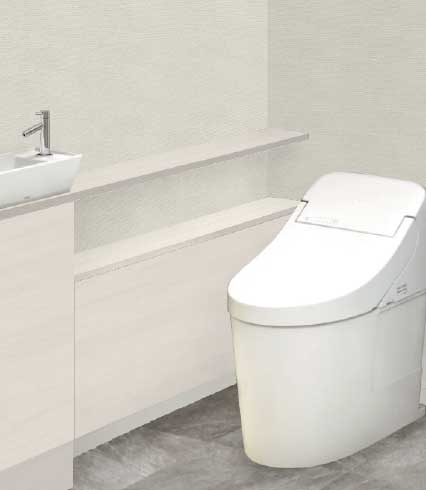 洗浄水量4.8L 節水トイレ