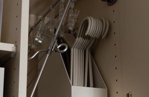 洗濯機置場上収納