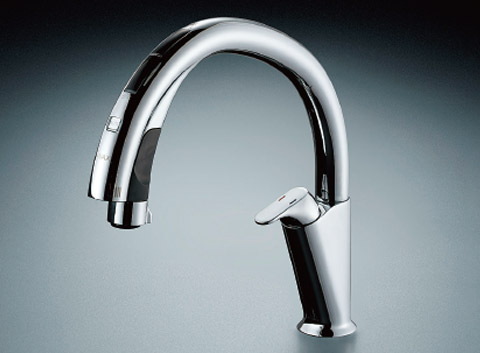 浄水器ビルトイン型ハンズフリー水栓