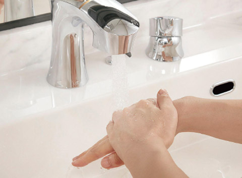 タッチレス水栓ナビッシュ