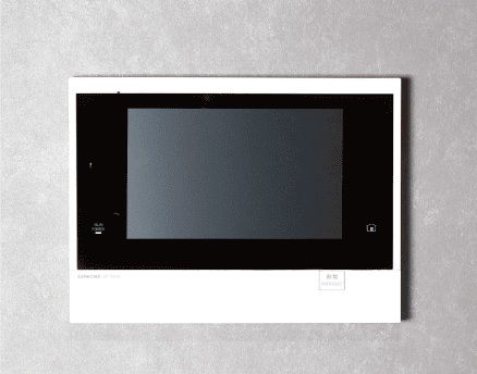 カラーモニター付インターホン（住宅情報盤）