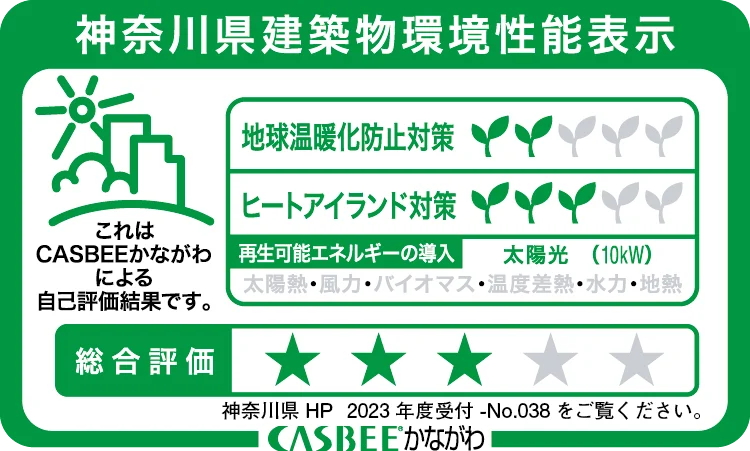 神奈川県建築物環境性能表示