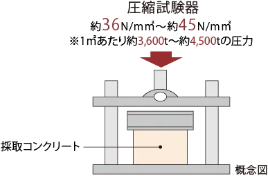 圧縮強度試験