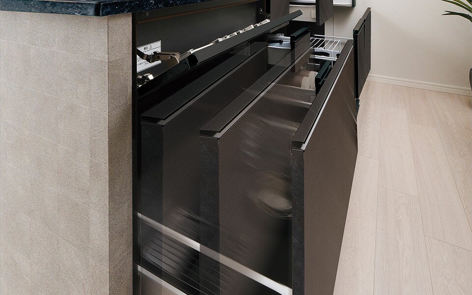 ソフトクローズ機能