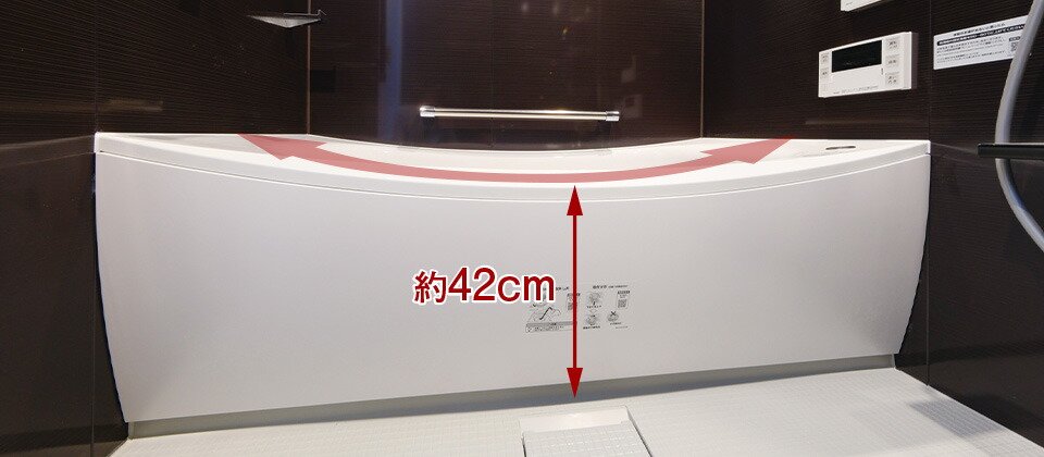 クレイドル浴槽