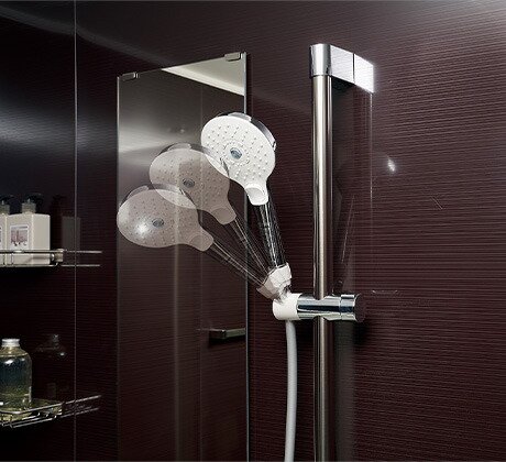 スライドハンガー付インテリアバー