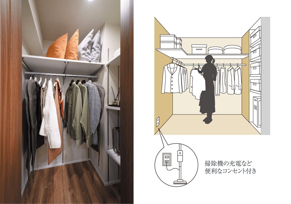 ウォークインクローゼット