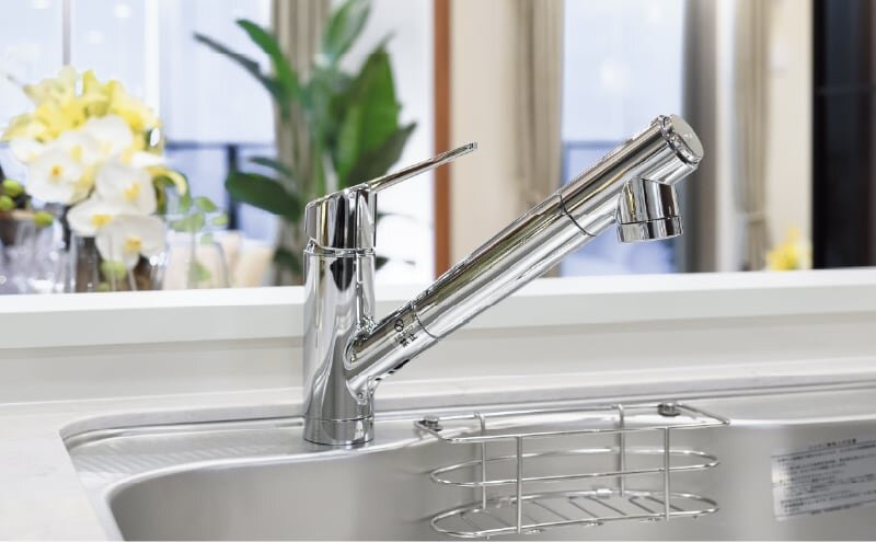 浄水器一体型シャワー水栓