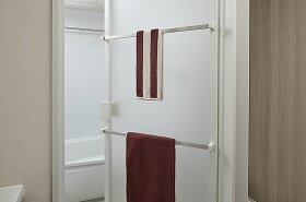 ドア外タオル掛け（2本）