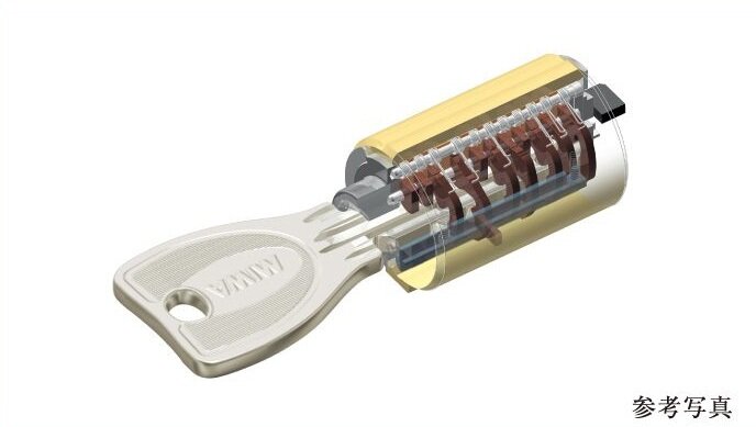 リバーシブルディンプルキー