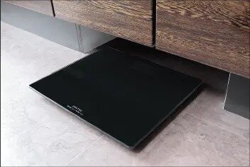 ヘルスメーター収納スペース