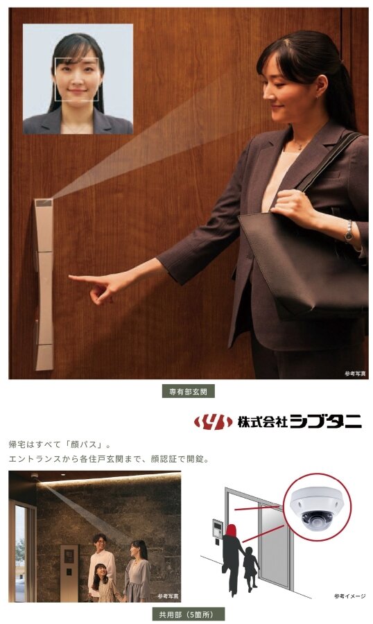 顔認証による「テブラフェイス」、ハンズフリー対応の「テブラ」を採用。