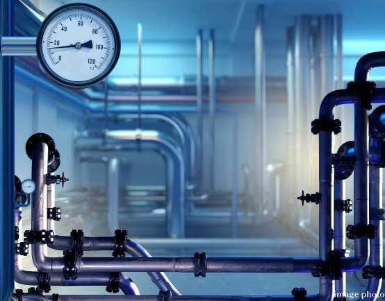 耐震性の高い中圧ガスとガスコジェネレーションシステムを採用