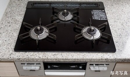 ガラストップコンロ