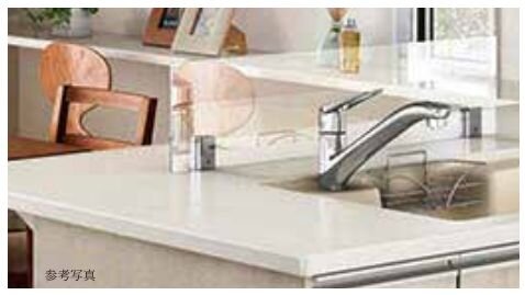 シンク前スクリーン