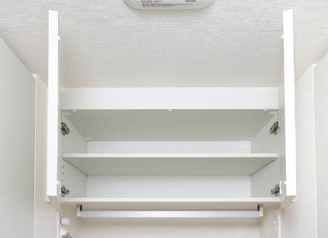 洗濯機上吊収納