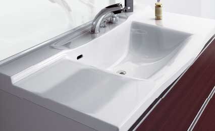 スクエアボウル一体型カウンター