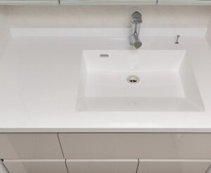 偏芯ボウル洗面台