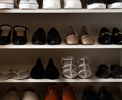 高効率な靴収納