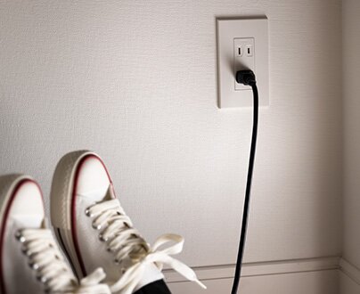 玄関コンセント
玄関コンセント