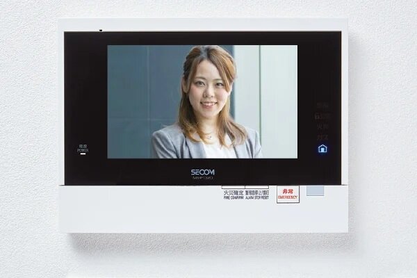 カラーモニター付きインターホン