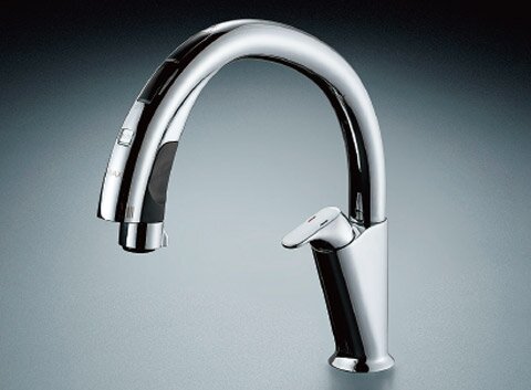 浄水器ビルトイン型ハンズフリー水栓