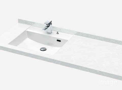 ボウル一体型カウンター