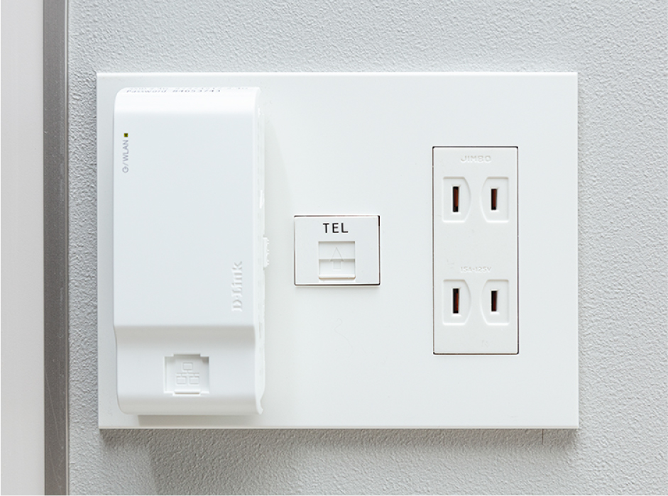 PWINS付マルチメディアコンセント