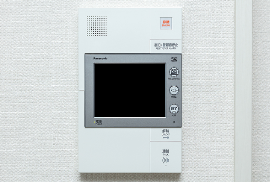 カラーモニター付セキュリティインターホン※3