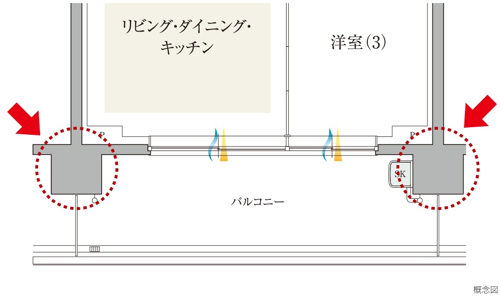 アウトフレーム工法