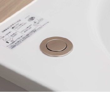 ワンプッシュ排水栓