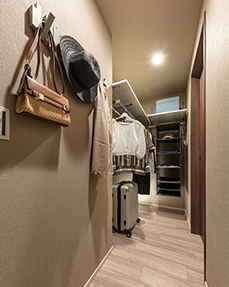 ウォークスルークロゼット