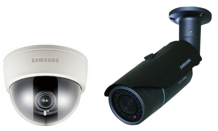 共用部には12台の防犯カメラ