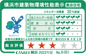 横浜市建築物環境性能表示