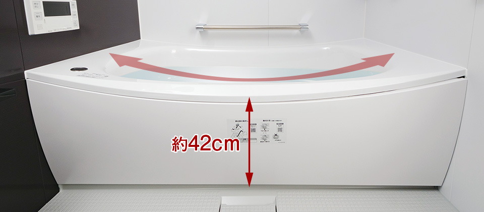 クレイドル浴槽