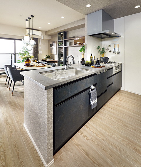 オープンカウンター