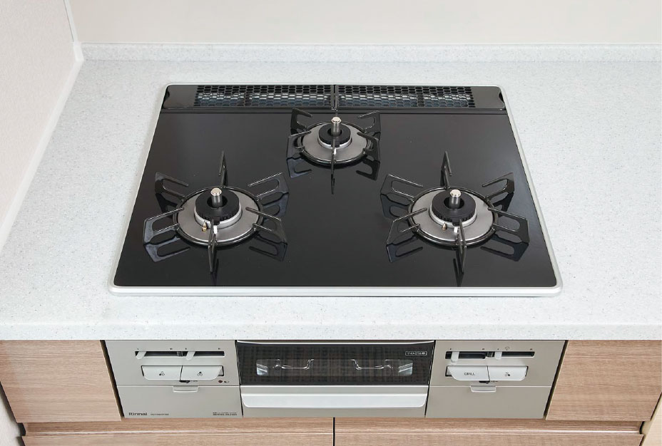 Siセンサー付きパールクリスタルトップコンロ