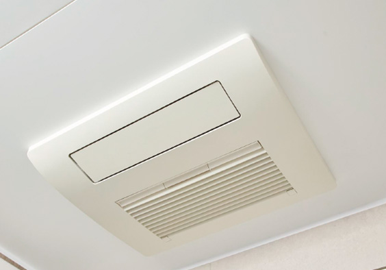 24時間換気機能付き浴室暖房乾燥機