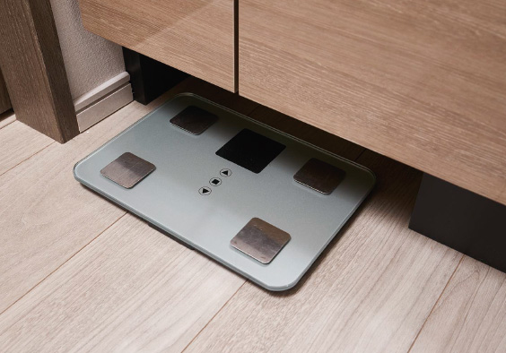 ヘルスメーター収納