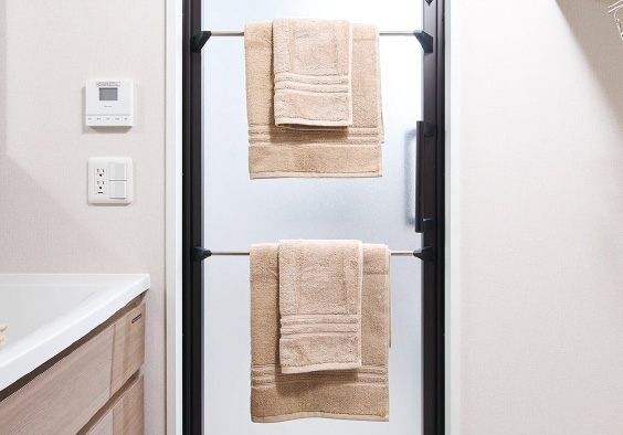 ダブルタオルハンガー