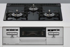 ガラストップガスコンロ