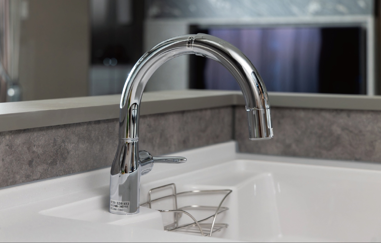 浄水器一体型タッチレス水栓